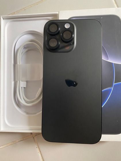 iPhone 16 Pro max 256GB ศูนย์ไทย เดิมๆปกติทุกอย่าง สภาพและตำหนิตามรูป