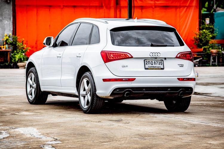 Audi Audi Q5  2012 2.0 TFSI Quattro 4WD Utility-car เบนซิน เกียร์อัตโนมัติ ขาว รูปที่ 4