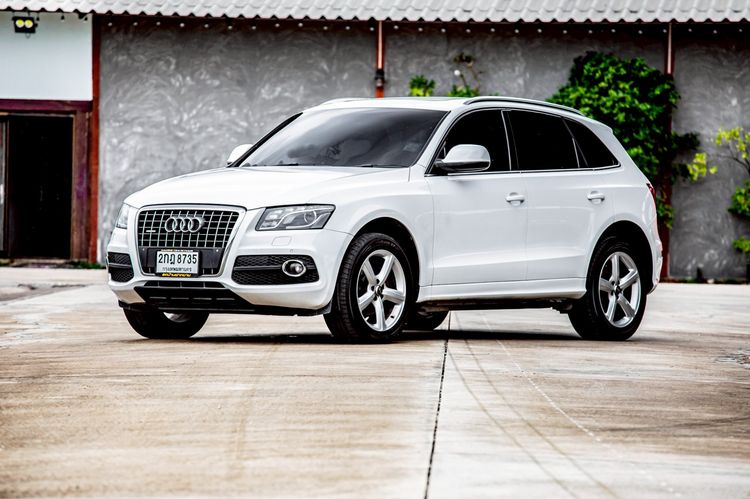 Audi Audi Q5 2012 2.0 TFSI Quattro 4WD Utility-car เบนซิน เกียร์อัตโนมัติ ขาว รูปที่ 3