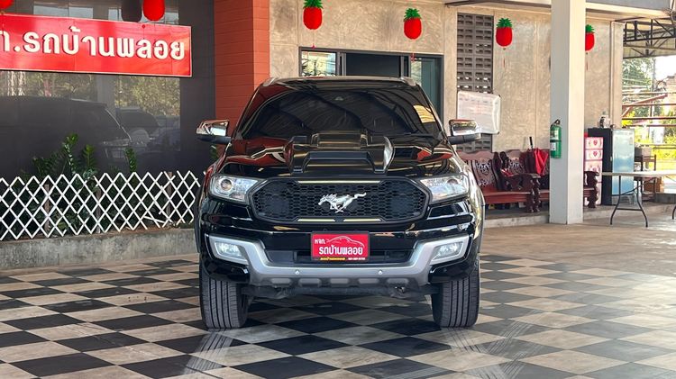 Ford Everest 2019 2.2 Titanium Plus Utility-car ดีเซล ไม่ติดแก๊ส เกียร์อัตโนมัติ ดำ รูปที่ 2
