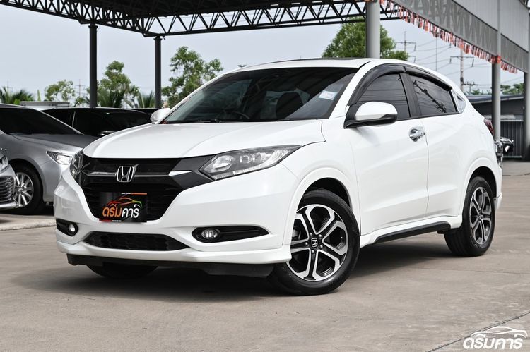 Honda HR-V 2018 1.8 EL Utility-car เบนซิน ไม่ติดแก๊ส เกียร์อัตโนมัติ ขาว