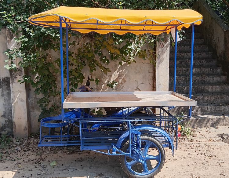 Honda Wave รถจักรยานยนต์ที่มีรถพ่วงข้าง รูปที่ 3