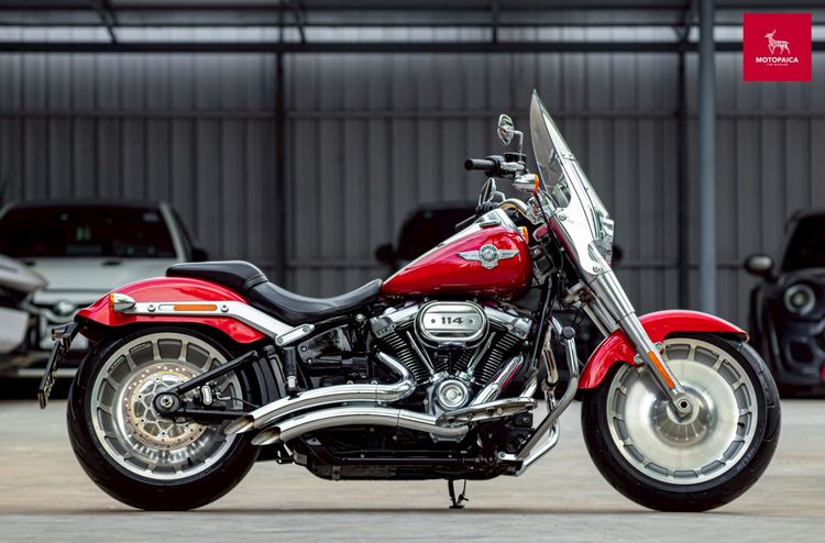 Harley Davidson Fatboy114 ปี2019 สีแดง เจ้าของเดียว วิ่ง13,000Mi. รูปที่ 2