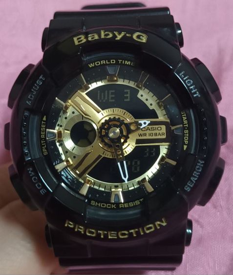 นาฬิกาข้อมือ baby-g มือสอง สีดำ