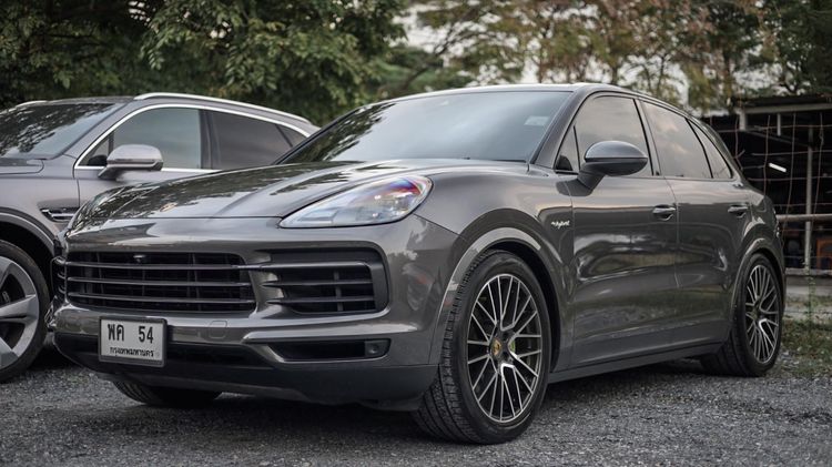 Porsche Cayenne 2019 3.0 E-Hybrid 4WD Utility-car เบนซิน ไม่ติดแก๊ส เกียร์อัตโนมัติ เทา รูปที่ 2