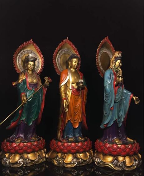 ✨พระไตรโพธิพุทธะแห่งแดนประจิม✨ รูปที่ 2