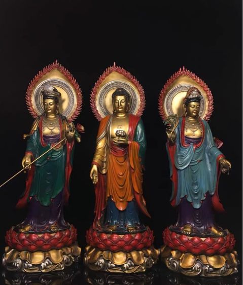 ✨พระไตรโพธิพุทธะแห่งแดนประจิม✨