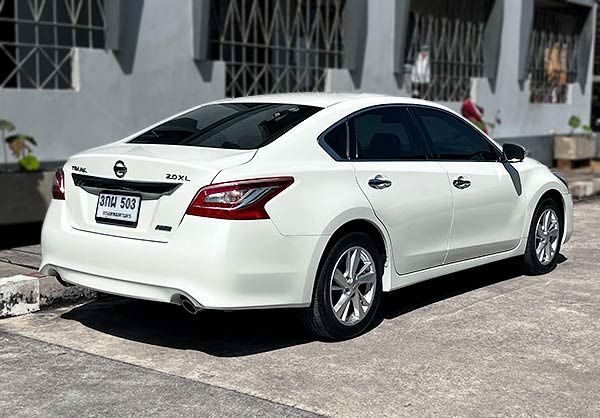 Nissan Teana 2014 2.0 XL Sedan เบนซิน ไม่ติดแก๊ส เกียร์อัตโนมัติ ขาว รูปที่ 4