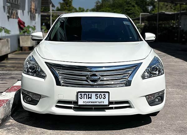 Nissan Teana 2014 2.0 XL Sedan เบนซิน ไม่ติดแก๊ส เกียร์อัตโนมัติ ขาว รูปที่ 2