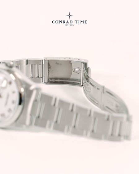 Rolex Datejust 16200 White Roman Dial Oyster Steel 1996 36mm.  รูปที่ 16
