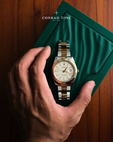 Rolex Datejust 116333 Silver Dial Two-Tone Oyster 2015 41mm. Fullset  รูปที่ 2