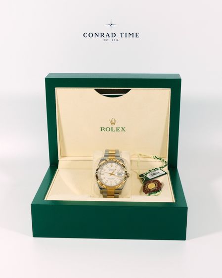 Rolex Datejust 116333 Silver Dial Two-Tone Oyster 2015 41mm. Fullset  รูปที่ 7