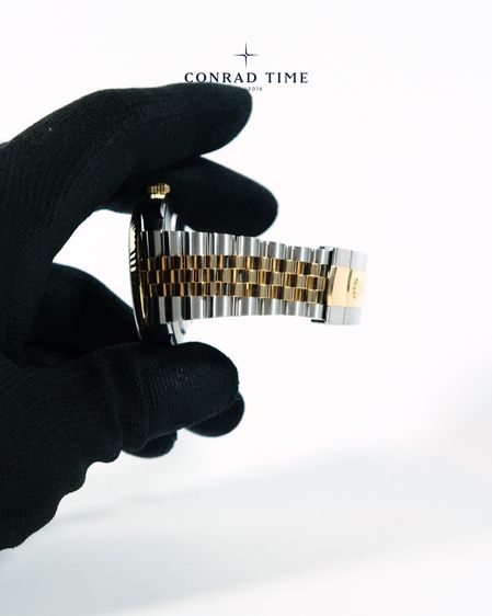 Rolex Datejust 126333 Black Diamond Dial Two-Tone Jubilee 2021 41mm.  รูปที่ 14