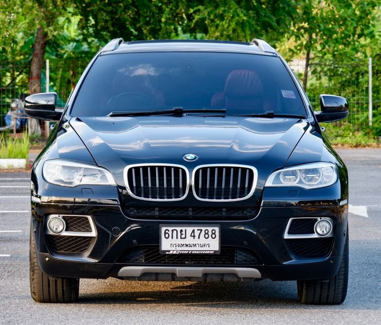 BMW X6 2013 3.0 xDrive30d M Sport Utility-car ดีเซล ไม่ติดแก๊ส เกียร์อัตโนมัติ ดำ รูปที่ 2