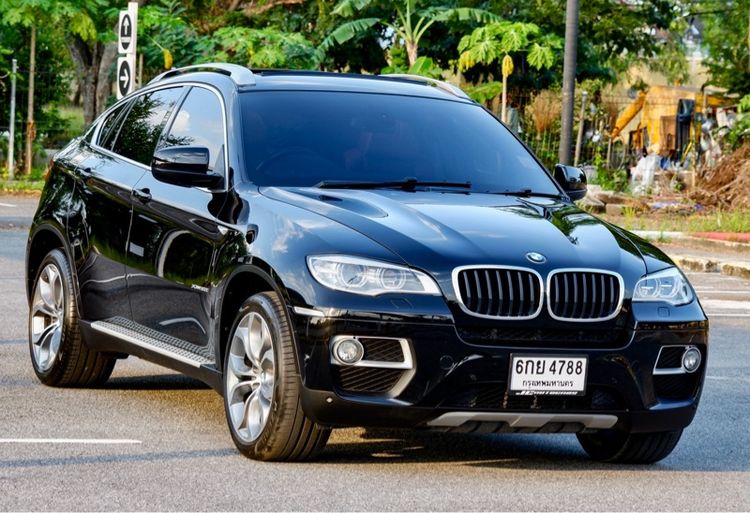 รถ BMW X6 3.0 xDrive30d M Sport สี ดำ