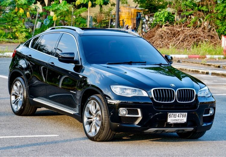 BMW X6 2013 3.0 xDrive30d M Sport Utility-car ดีเซล ไม่ติดแก๊ส เกียร์อัตโนมัติ ดำ รูปที่ 3