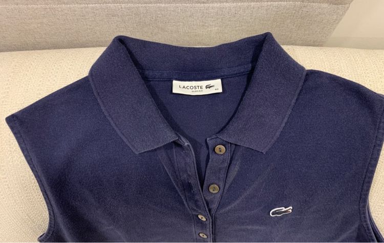 เสื้อแขนกุด Polo Lacoste  รูปที่ 3