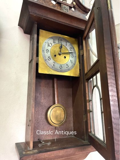 นาฬิกา เยอรมัน แขวนผนัง โบราณ เก่าสะสม รูปที่ 3