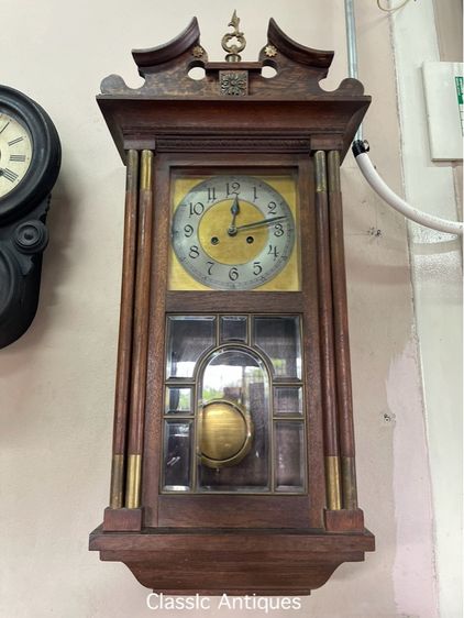 นาฬิกา เยอรมัน แขวนผนัง โบราณ เก่าสะสม