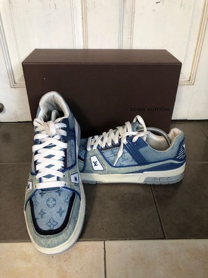 รองเท้าLouis Viutton Trainer Blue Denim รูปที่ 15