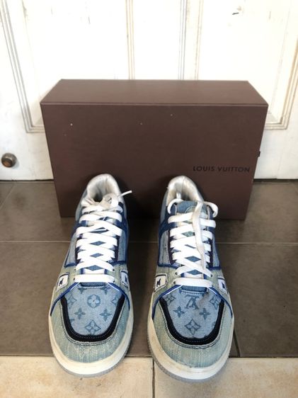 รองเท้าLouis Viutton Trainer Blue Denim รูปที่ 14