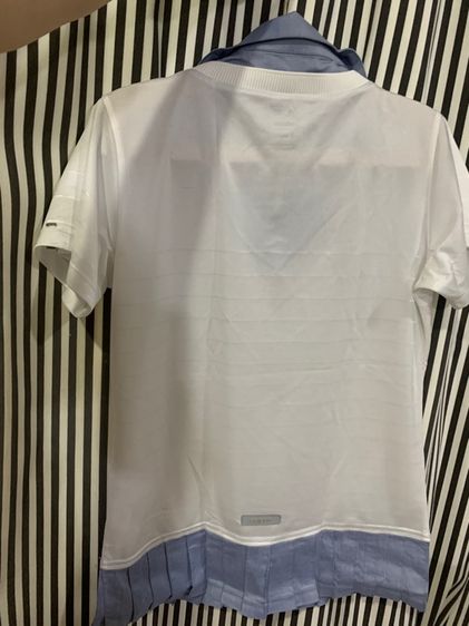 เสื้อ POLO ผู้หญิง ใส่เล่นกี่ฬา ได้ทุกแบบ หรือจะใส่ตีกอล์ฟ ก้อได้ ยี่ห้อ adidas แท้  เนื้อผ้ากันร้อน กันเหงื่อได้ดี รูปที่ 4