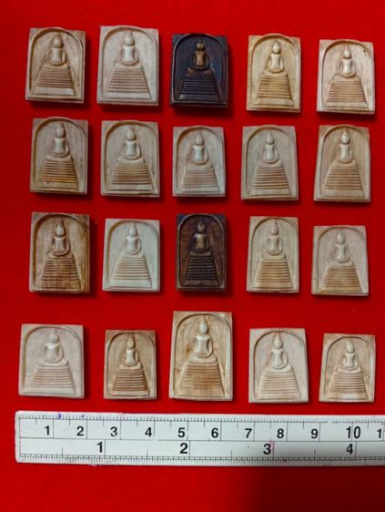 สมเด็จเนื้อแท้ธรรมชาติลายชัดแกะมือ รูปที่ 4