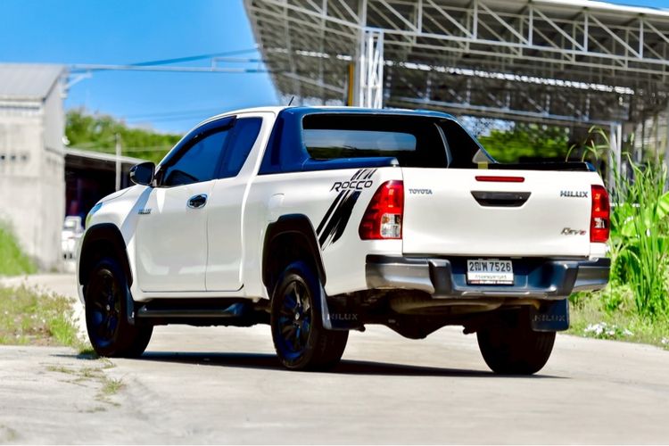 Toyota Hilux Revo 2019 2.4 Prerunner G Rocco Pickup ดีเซล ไม่ติดแก๊ส เกียร์อัตโนมัติ ขาว รูปที่ 3