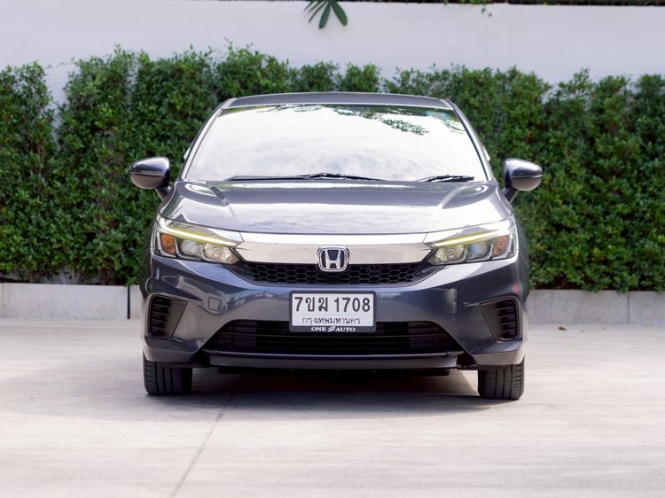 Honda City 2021 1.0 S Sedan เบนซิน ไม่ติดแก๊ส เกียร์อัตโนมัติ เทา รูปที่ 2