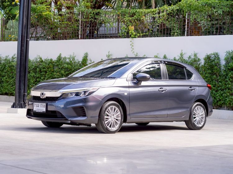 Honda City 2021 1.0 S Sedan เบนซิน ไม่ติดแก๊ส เกียร์อัตโนมัติ เทา รูปที่ 3