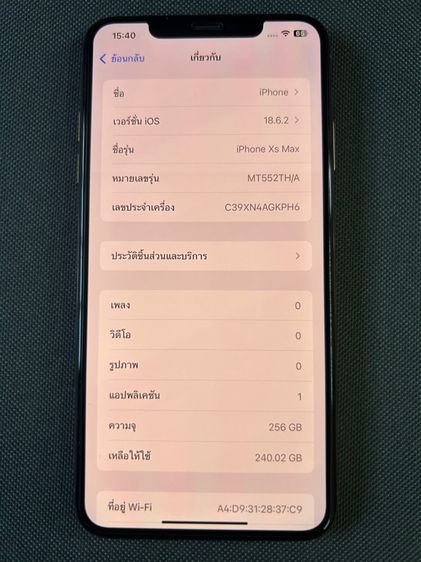 iPhone XS max256gb รูปที่ 4