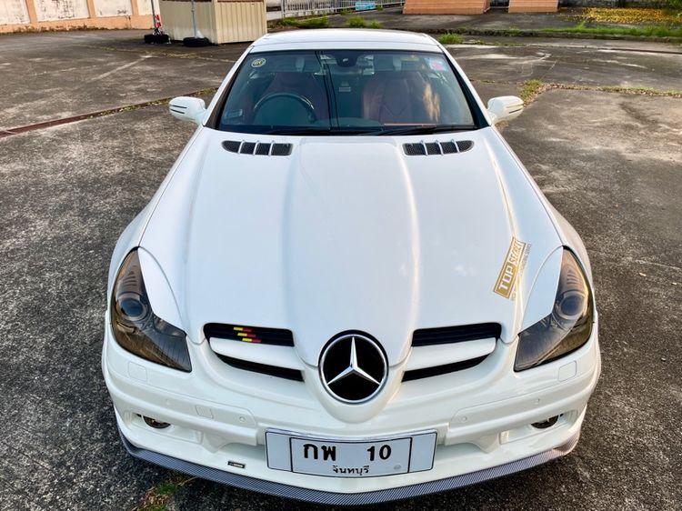 รถ Mercedes-Benz SLK-Class SLK200 สี ขาว