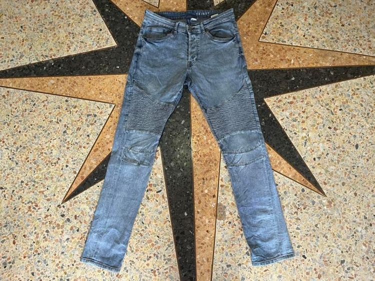 📌H แอนด์ M👖 -BIKER  เอว33-34