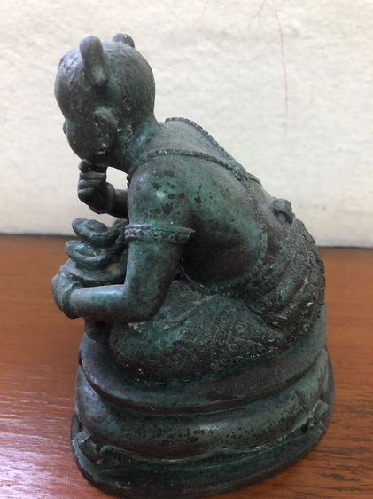 พี่กุมาร กุมารทอง พ่วงเพชร เก๊กหล่อ เนื้อสำริดศิลา หลวงปู่หงษ์ ปี 2548  นัดรับบางบอน 1 รูปที่ 2