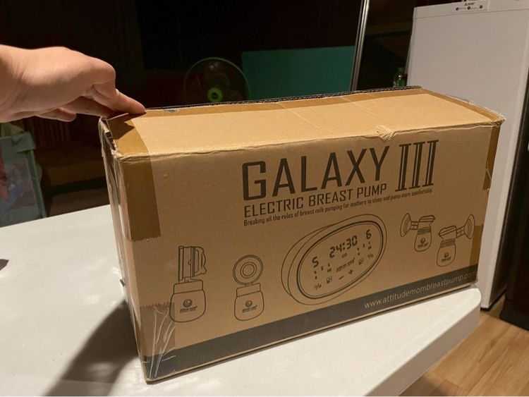 Attitude mom เครื่องปั๊มนม Galaxy III สภาพเกือบ 100 แค่เปิดมาดู ต่อรองได้ รูปที่ 2