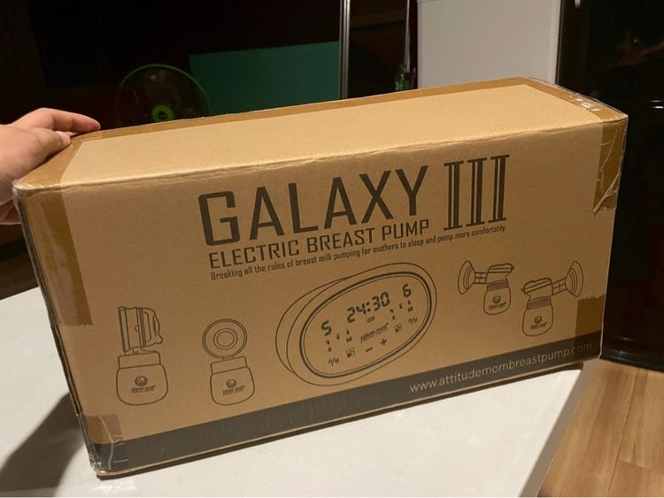 Attitude mom เครื่องปั๊มนม Galaxy III สภาพเกือบ 100 แค่เปิดมาดู ต่อรองได้ รูปที่ 4
