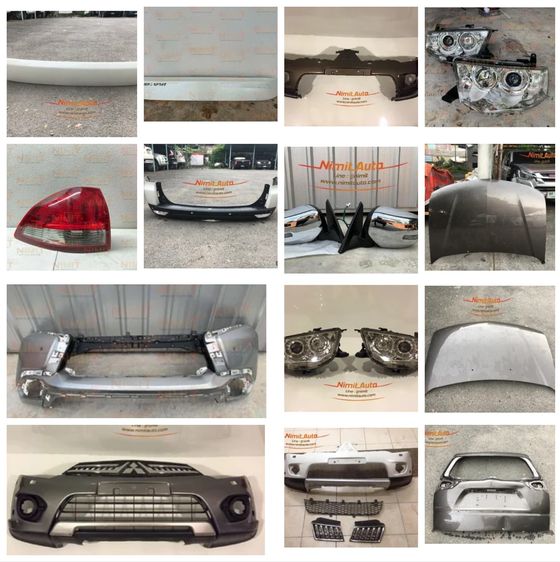 🔥 อะไหล่ Mitsubishi Pajero Sport Gen 1 (2008–2015) ของแท้ศูนย์ ราคาดี พร้อมส่งทั่วไทย ไฟหน้า ไฟท้าย กันชน ประตู ฝากระโปรง กระจกมองข้าง โครง