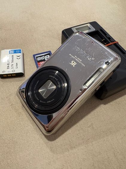 ยี่ห้ออื่นๆ กล้องคอมแพค ไม่กันน้ำ กล้องดิจิตอล Pentax Optio S1 (Rare)