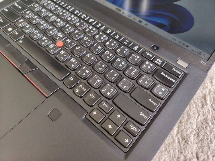 Thinkpad x13 core i5 - 10210u 1.60 Ghz Ram 8 Gb SSD M.2 256 Gb จอ 13.3 นิ้ว คี้ย์บอร์ดมีไฟ รูปที่ 6