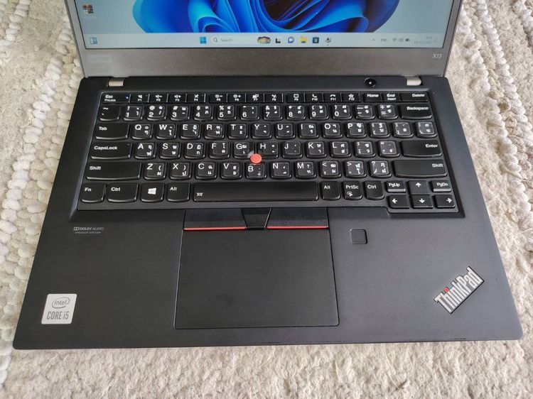 Thinkpad x13 core i5 - 10210u 1.60 Ghz Ram 8 Gb SSD M.2 256 Gb จอ 13.3 นิ้ว คี้ย์บอร์ดมีไฟ รูปที่ 8