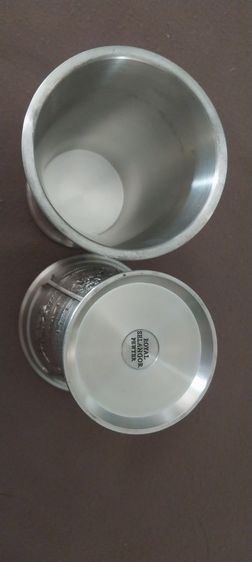 แก้วดีบุกROYAL เงาวิ้งๆ2ใบ รูปที่ 6