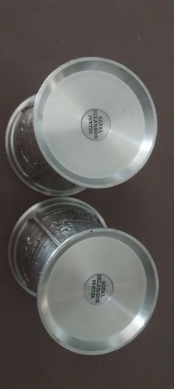 แก้วดีบุกROYAL เงาวิ้งๆ2ใบ รูปที่ 7