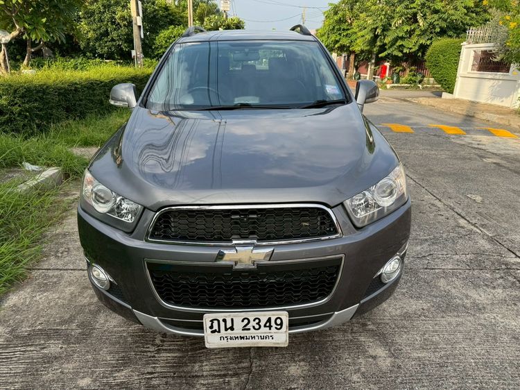 Chevrolet Captiva 2012 2.0 LTZ 2WD Utility-car ดีเซล ไม่ติดแก๊ส เกียร์อัตโนมัติ เทา รูปที่ 2