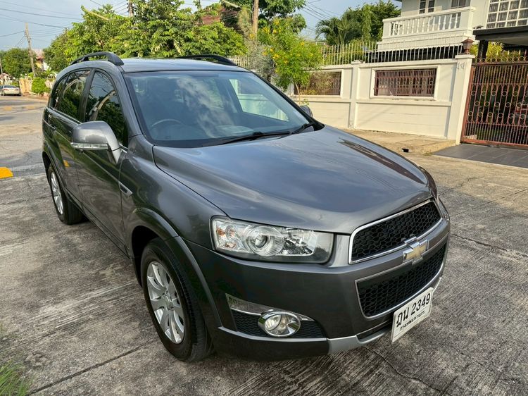Chevrolet Captiva 2012 2.0 LTZ 2WD Utility-car ดีเซล ไม่ติดแก๊ส เกียร์อัตโนมัติ เทา รูปที่ 3