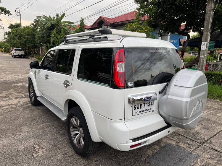 Ford Everest 2010 3.0 LTD TDCI 4WD Utility-car ดีเซล ไม่ติดแก๊ส เกียร์อัตโนมัติ ขาว รูปที่ 4