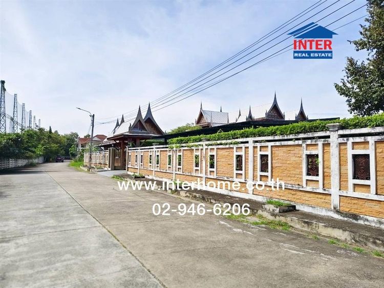 บ้านเรือนไทย 2 ชั้น 512.6 ตร.ว. หมู่บ้านปัญฐิญา ซอยสุวินทวงศ์11 ถนนสุวินทวงศ์ ถนนสุวินทวงศ์11 เขตมีนบุรี กรุงเทพมหานคร รูปที่ 3