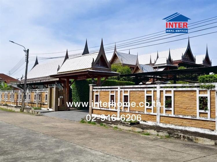 บ้านเรือนไทย 2 ชั้น 512.6 ตร.ว. หมู่บ้านปัญฐิญา ซอยสุวินทวงศ์11 ถนนสุวินทวงศ์ ถนนสุวินทวงศ์11 เขตมีนบุรี กรุงเทพมหานคร รูปที่ 2