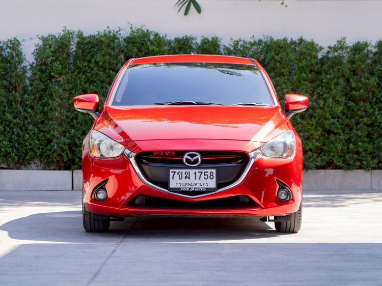 Mazda Mazda 2 2015 1.5 XD Sports High Plus Sedan เบนซิน ไม่ติดแก๊ส เกียร์อัตโนมัติ แดง รูปที่ 2
