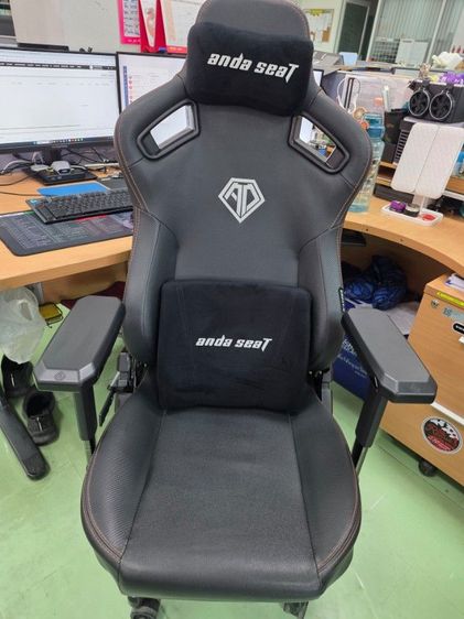 ดำ เก้าอี้สำนักงาน หนังเทียม anda seat kaiser3 เก้าอี้เกมมิ่ง