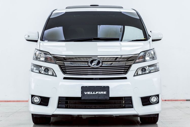Toyota Vellfire 2012 2.4 V Utility-car เบนซิน ไม่ติดแก๊ส เกียร์อัตโนมัติ ขาว รูปที่ 4